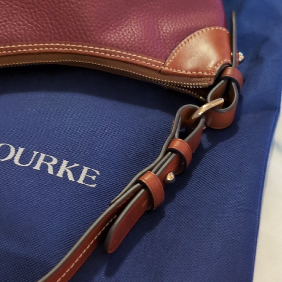 Dooney & Bourke Hobo Bag with Gold Accents - Picture 4 of 16